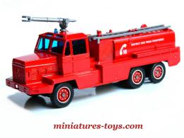 Le Berliet GBC lance mousse pompiers miniature de Solido au 1/50e 