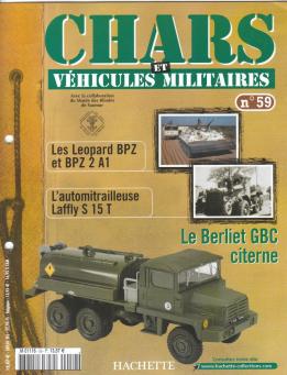 Le fascicule n° 59 de la collection Hachette de miniatures Solido militaires