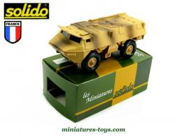 Le VAB Renault 4x4 Desert Storm en miniature de Solido au 1/50e