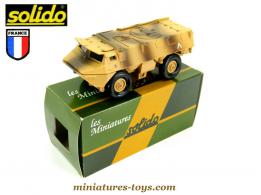 Le VAB Renault 4x4 Desert Storm en miniature de Solido au 1/50e