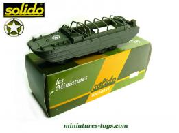 Le véhicule amphibie DUKW 353 6x6 en miniature militaire Solido au 1/50e