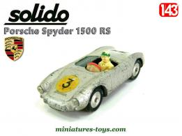 La Porsche Spyder 1500 RS miniature par Solido au 1/43e