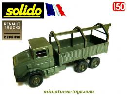 Le camion militaire Renault 180 GBC lot 7 miniature de Solido au 1/50e
