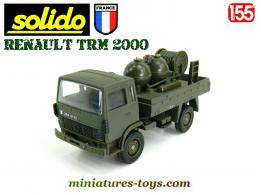 Le Renault TRM 2000 sphères incendies en miniature de Solido au 1/55e