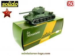 Le char russe T34/85 modèle 1943 en miniature de Solido au 1/50e
