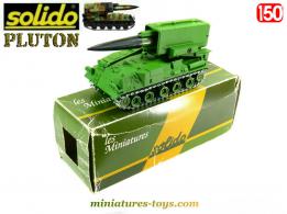 L'automoteur français AMX 30 Pluton en miniature de Solido au 1/50e