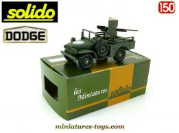 Le Dodge WC 55 4x4 porte canon de 37 mm en miniature de Solido au 1/50e