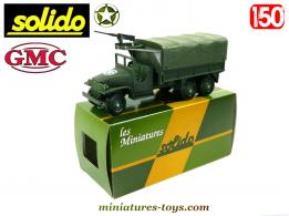 Le GMC CCKW 353 6x6 torpédo a tourelle en miniature de Solido au 1/50e
