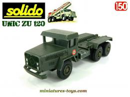 Le camion militaire Unic ZU 120 en miniature de Solido au 1/50e incomplet