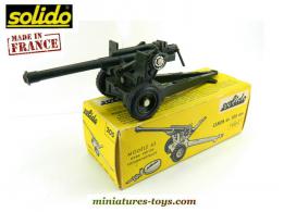 Le canon de 105 mm sur roues en miniature de Solido