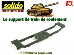 Le support de train de roulement vert du char AMX30 miniature Solido au 1/50e
