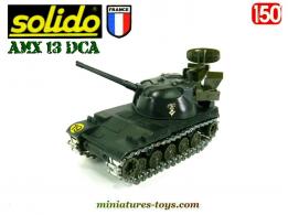 Le blindé AMX 13 DCA miniature par Solido n° 223 au 1/50e