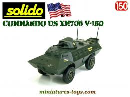 Le Commando US XM706 V-150 4x4 vert en miniature de Solido au 1/50e