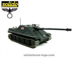 Le char allemand Jagdpanther gris en miniature de Solido au 1/50e