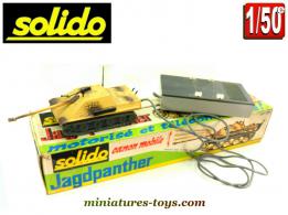 Le char Jagdpanther miniature téléguidé de Solido au 1/50e