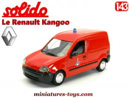 Le Renault Kangoo pompiers de Paris en miniature par Solido au 1/43e