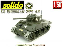 Le char américain Sherman M4 A3 miniature n°231 de Solido au 1/50e