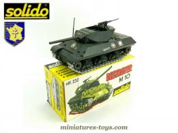 Le chasseur de char Destroyer M10 de la 2e DB en miniature Solido au 1/50e