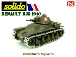Le char français Renault R35 de 1940 en miniature par Solido au 1/50e