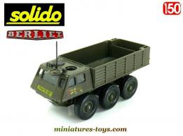 Le véhicule amphibie Berliet Aurochs Alvis miniature de Solido au 1/50e