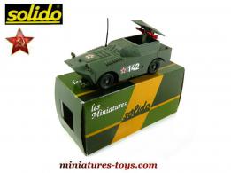 Le BTR 40 lance missiles russe en miniature de Solido au 1/50e