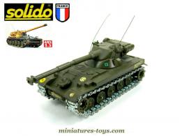 Le char français AMX 13 Alsace en miniature militaire Solido n°250 au 1/50e