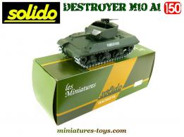 Le char Destroyer M10 A1 en miniature militaire Solido au 1/50e
