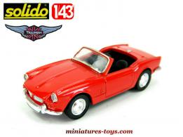 La Triumph Spitfire Mk l de 1962 par Solido en miniature au 1/43e