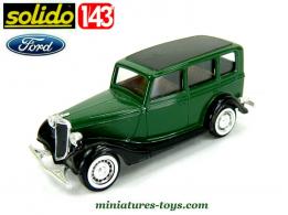 La Ford V8 berline de 1936 par Solido en miniature au 1/43e