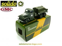 Le GMC CCKW 353 6x6 cabine tôlée compresseur en miniature de Solido au 1/50e