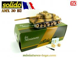 Le char français AMX 30 B2 Daguet en miniature par Solido au 1/50e