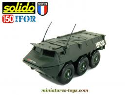 Le VAB 6x6 français vert IFOR en miniature de Solido au 1/50e 