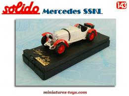 La Mercedes SSKL 1931 en miniature de Solido Âge d'or au 1/43e