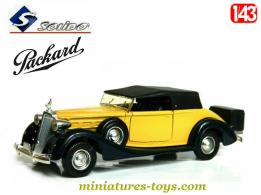 Le cabriolet Packard Super-Eight en miniature par Solido Âge d'or au 1/43e