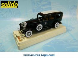 La Cadillac V16 limousine de la police américaine en miniature de Solido au 1/43e