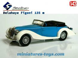 Le cabriolet Delahaye Figoni 135 m 1937 miniature par Solido au 1/43e