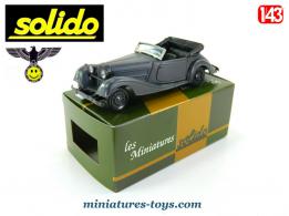 La voiture Mercedes Benz 540 K Wehrmacht miniature par Solido au 1/43e