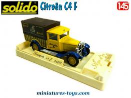 Le fourgon Citroën C4 F Michelin en miniature de Solido au 1/45e