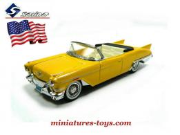 La Cadillac Eldorado découverte jaune en miniature Solido au 1/43e