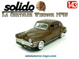 La Chrysler Windsor 1948 en miniature de Solido au 1/43e incomplète