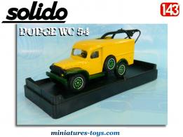 Le Dodge WC 54 dépanneuse en miniature par Solido au 1/50e