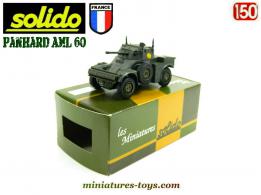 La Panhard AML 60 française en miniature militaire de Solido au 1/50e
