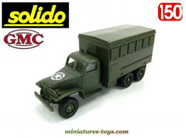 Le GMC CCKW 353 6x6 cabine tôlée Shelter en miniature de Solido au 1/50e