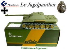 Le chasseur de chars Jagdpanther Ausf G en miniature Solido au 1/50e