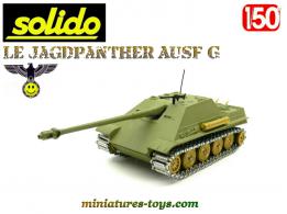 Le chasseur de chars Jagdpanther Ausf G en miniature Solido au 1/50e