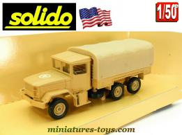 Le camion Kaiser Jeep M35 6x6 bâché en miniature Solido au 1/50e
