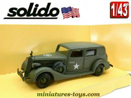 La voiture Packard Six HQ Etat Major militaire en miniature Solido au 1/43e