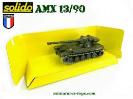 Le char français AMX 13 90 miniature de Solido au 1/50e
