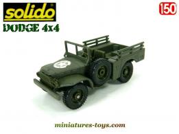 Le Dodge WC 51 4x4 militaire en miniature de Solido au 1/50e