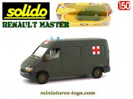 Le Renault Master ambulance militaire en miniature de Solido au 1/50e